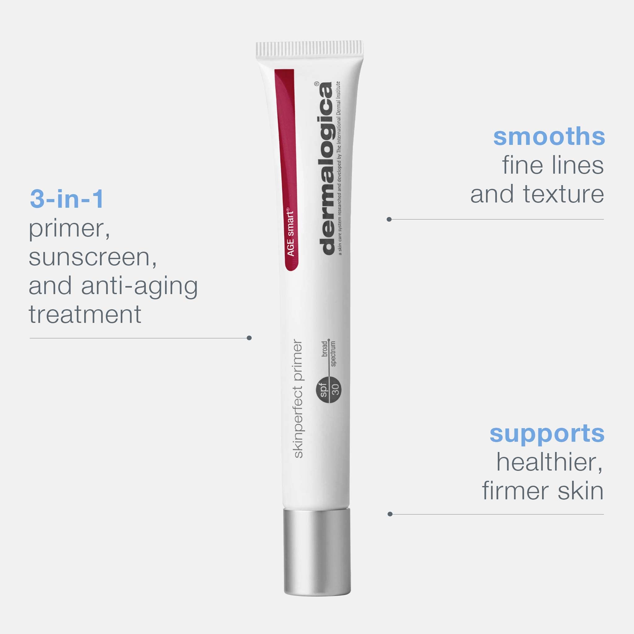 Dermalogica Skinperfect Primer SPF30, Anti-Aging Makeup Primer with Broad Spectrum Sunscreen - Brighten and Prime For Flawless Skin, 0.75 Fl Oz (Pack of 1)