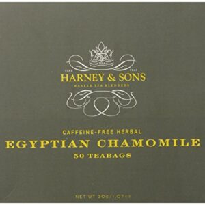 Harney & Sons Herbal Tea, Tea Bags, Chamomile, 50 Count