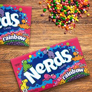 Nerds Candy, Rainbow, 5 Ounce Movie Theater Candy Boxes (Pack of 12)