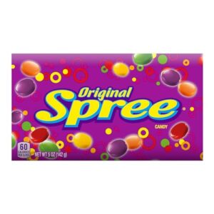 Wonka Spree Original Hard Candy, 5 Ounce Theater Candy Boxes (Pack of 12)