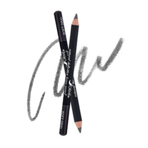 sorme natural definitive waterproof eyebrow pencil 0.04 oz | smudgeproof soft gray eye brow pencil | dual purpose brow pencil and brush combo | high definition waterproof eyebrow makeup