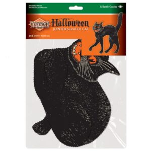 Jointed Scratch Cat - Black