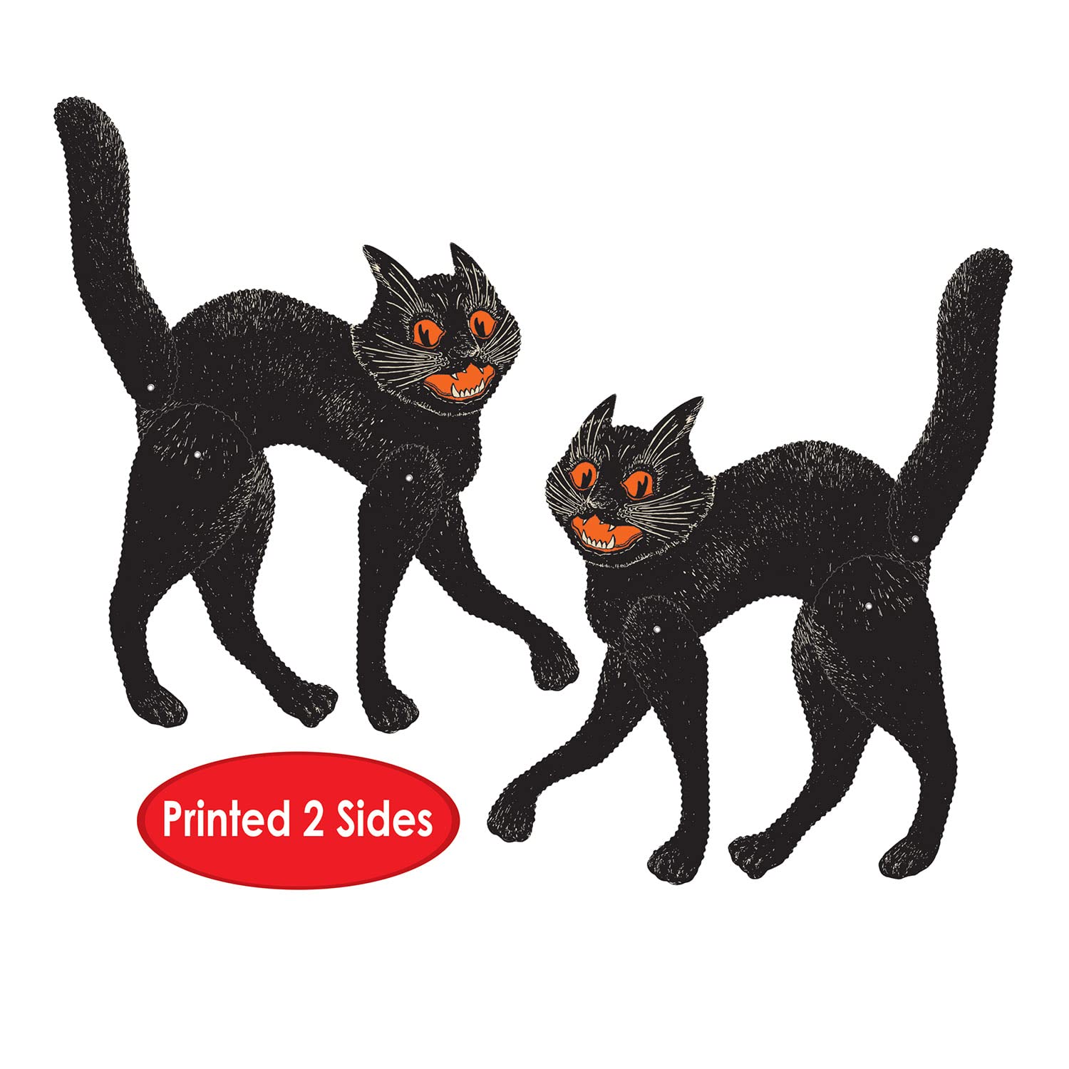 Jointed Scratch Cat - Black