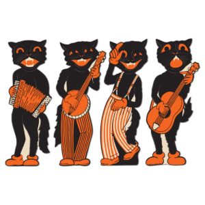 beistle scat cat band cutouts