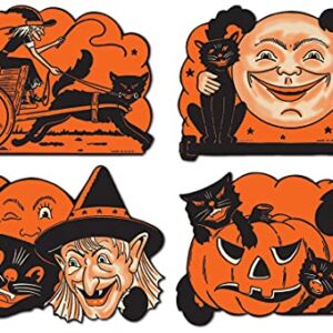 Beistle Halloween Cutouts 9"