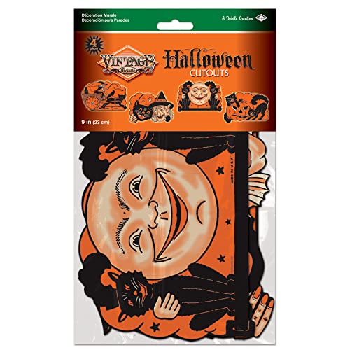 Beistle Halloween Cutouts 9"