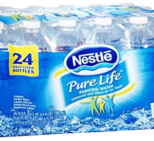 Pure Life 571863 Nestle Pure Life Water 16.9 Oz. 24/Carton (110109)