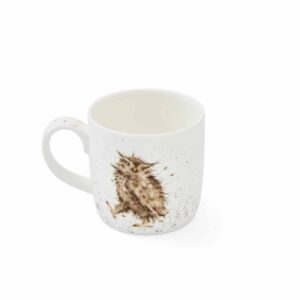 Royal Worcester Wrendale Wrendale What A Hoot Mug, Multi-Colour