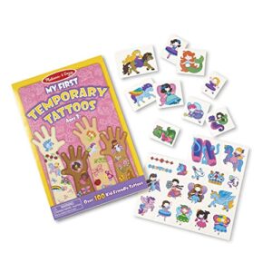 Melissa & Doug My First Temporary Tattoos - Pink Activity Pad Sticker Pad