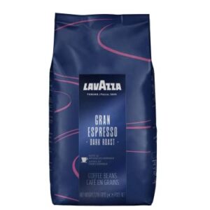 Lavazza Gran Espresso Whole Bean Coffee Blend, Medium Espresso Roast, Bag 2.2 LB (Pack of 1), Balanced and rich flavor with notes of cocoa