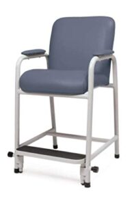 lumex everyday hip chair with adjustable footrest, blue ridge, gf4405427