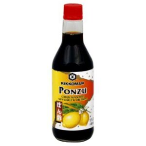 kikkoman ponzu citrus seasoned dressing and sauce, 15 ounce