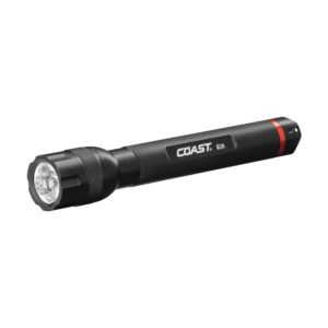 coast® g26 415 lumen bulls-eye™ spot beam led flashlight, batteries included