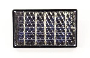 rsr electronics inc encapsulated solar cell module - voltage: 0.5v (voc), current isc: 400ma (typ), size: 75x44mm by electronix express