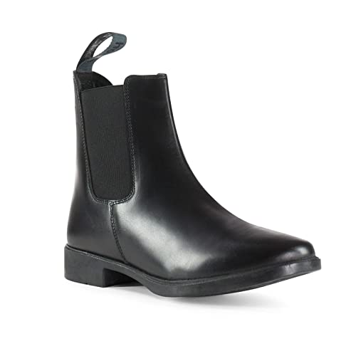 HORZE Signature Paddock Boots – Black – 12