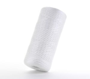 hydronix swc-45-1050 universal whole house sediment string wound water filter cartridge 4.5" x 10" - 50 micron