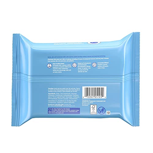 Neutrogena Makeup Remover Ultra-Soft Cleansing Towelettes 25 Count (Pack of 3)