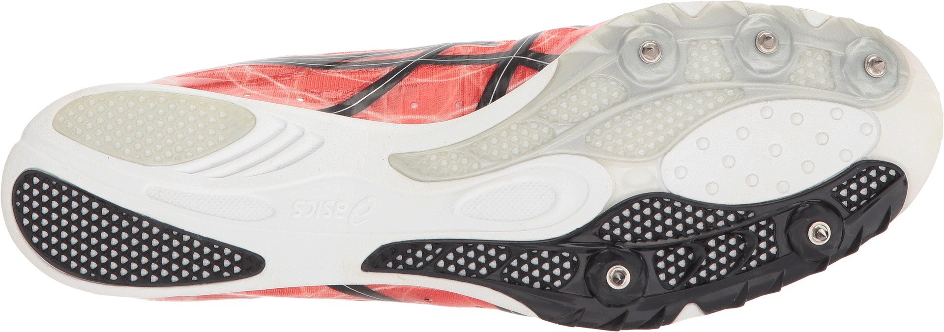 ASICS Men's Gun Lap Track Shoe,Knockout Pink/Black/Fiery Flame,12 M US