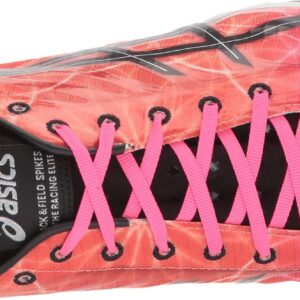 ASICS Men's Gun Lap Track Shoe,Knockout Pink/Black/Fiery Flame,12 M US