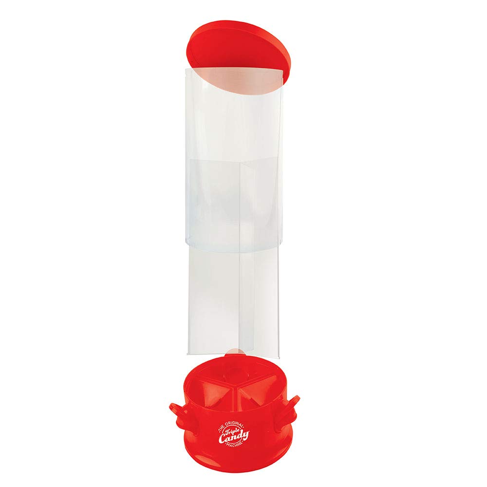 Handy Gourmet Cand Candy Dispenser, 5.75 x 12.00 x 5.75, Red