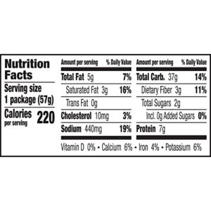 Annie's Real Aged Cheddar Microwavable Mac and Cheese with Organic Pasta Cup, 2.01 oz (Pack of 12)