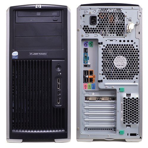 HP xw8600 Workstation Dual Xeon Quad-Core X5482 3.2GHz 8GB 500GB DVD Quadro FX 3500 w/RAID (No OS)