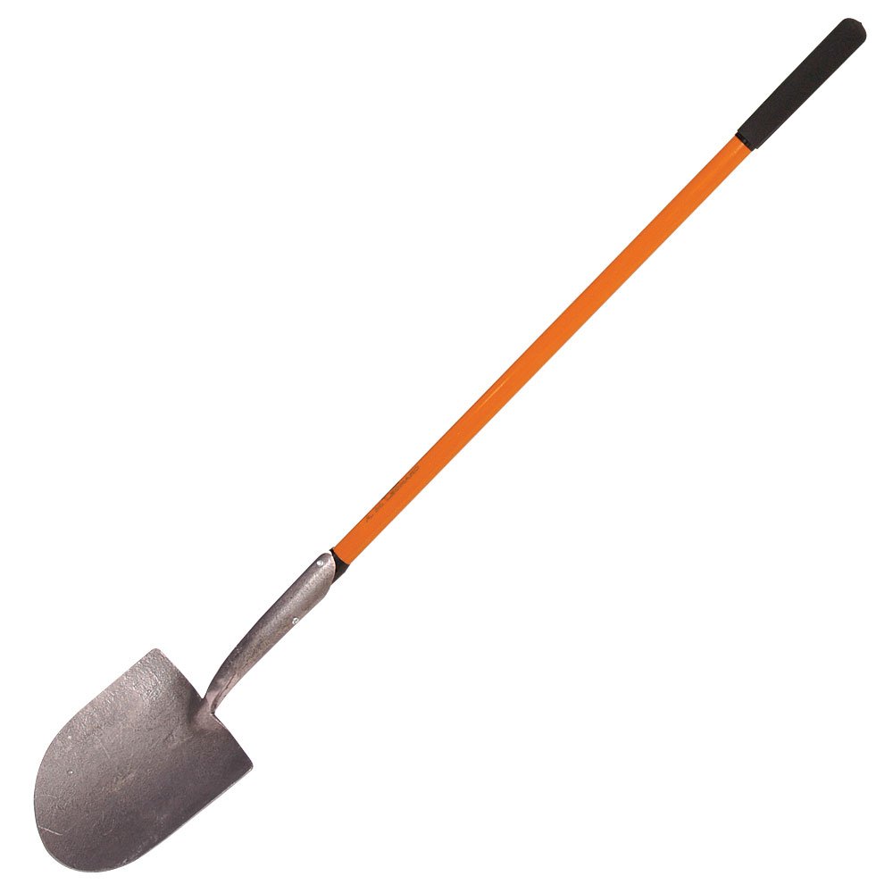 A.M. Leonard Forged Caprock Irrigation Shovel with 48-inch Fiberglass Handle