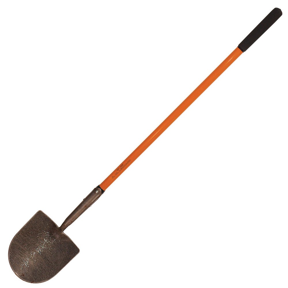 A.M. Leonard Forged Caprock Irrigation Shovel with 48-inch Fiberglass Handle