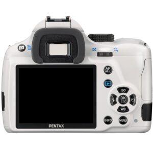 Pentax K-50 16MP Digital SLR Camera with 3-Inch LCD - Body Only (White)