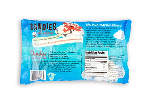 Dandies Vegan Marshmallows, 10 Ounce (Pack of 3)