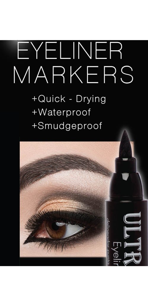 Palladio Ultra Bold Eyeliner Marker, Carbon Black