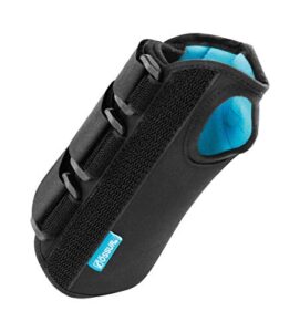 ossur formfit wrist brace for treatment of tendonitis, carpel tunnel, post cast healing and soft tissue injuries | wrist immobilization, breathable material, custom fit | 8" version (left, small)