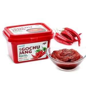 Maeil Spicy Korean Gochujang Paste [ Hot Pepper Paste ] Traditional Fermented Chili Pepper Paste, Perfect Jang Sauce for Dips and Marinades [ Korean Chili Paste] 500g