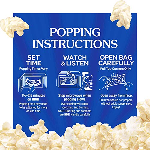 ACT II Kettle Corn Microwave Popcorn Bags, 6-Count (Pack of 6)