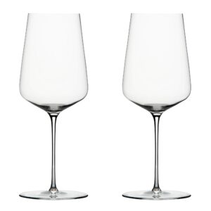 zalto denk'art universal hand-blown crystal wine glasses | set of 2 glasses