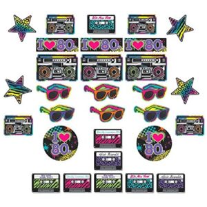 amscan awesome party mega value pack cutouts - (pack of 30) - durable material - perfect for any occasion
