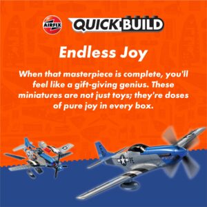 Airfix Quickbuild Messerschmitt 109 Airplane Model Kit