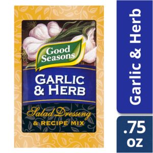 Good Seasons Garlic & Herb Dressing & Recipe Mix, 0.75 OZ