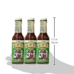 Try Me Sauces Tiger Sauce, Original, 5 Fluid Ounce (Pack of 6)