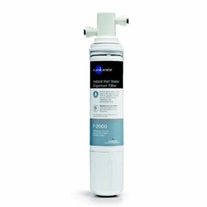 InSinkErator F-2000S Premium Under Sink Water Filtration System for Instant Hot and Cold Water Dispenser System, Off-White