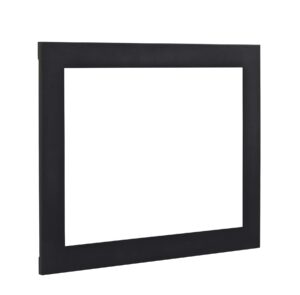 classicflame bbkit-28 28" flush-mount trim kit for use with in-wall electric fireplace insert
