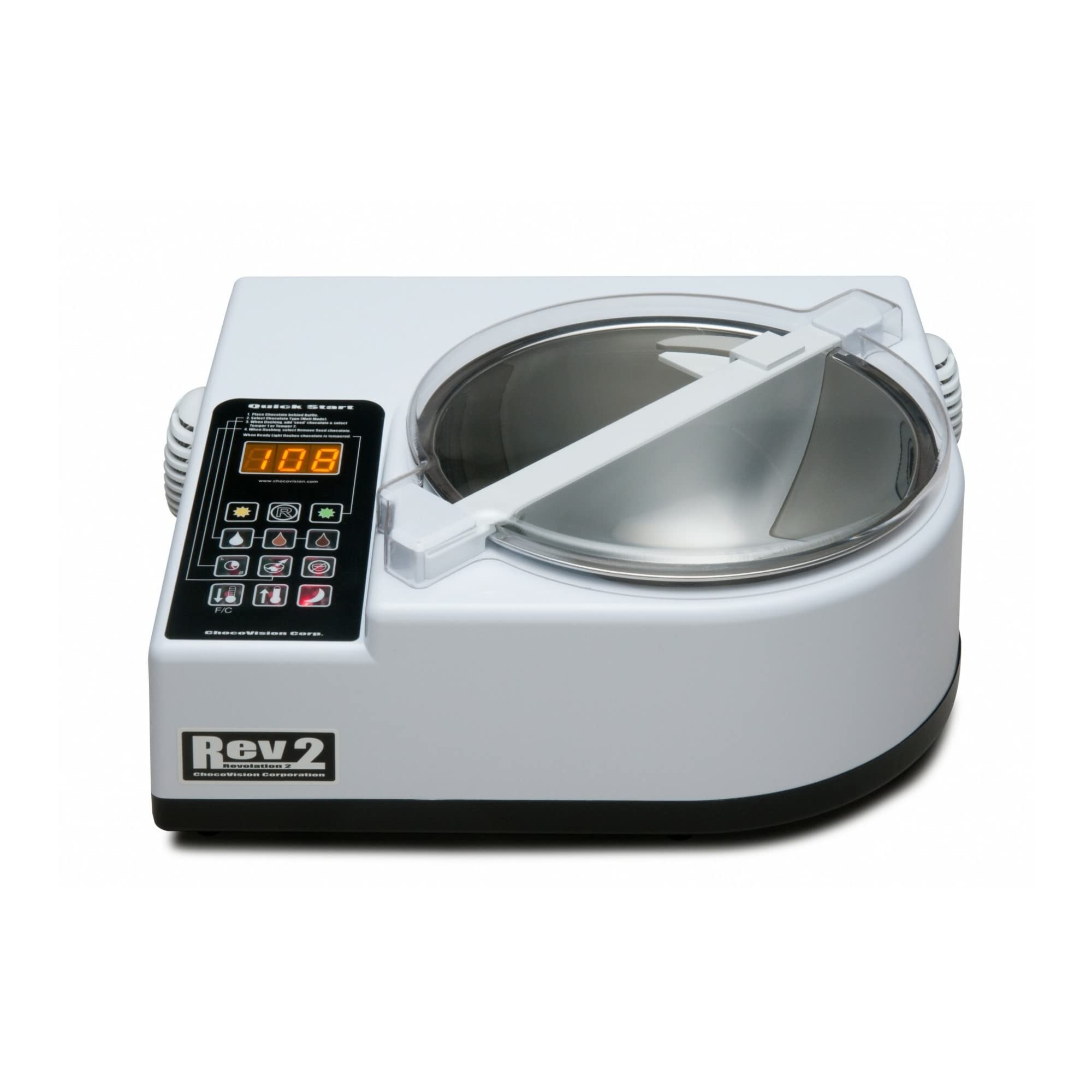 ChocoVision Revolation 2 Chocolate Tempering Machine (White)