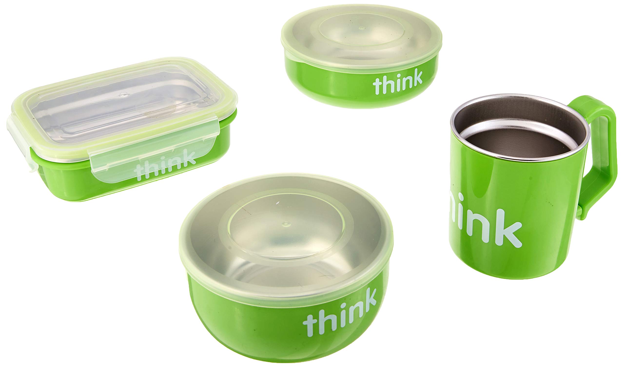 The Complete BPA-Free Feeding Set, Light Green thinkbaby 1 Kit