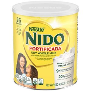 nido fortificada dry whole milk 1.76 pound