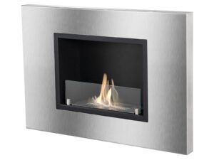 ethanol fireplace - recessed - ignis quadra