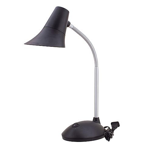 MarsLG Anti-Glare 5 Watt LED Desk Lamp with On/Off Toggle Switch, 2408WH (Single Unit)