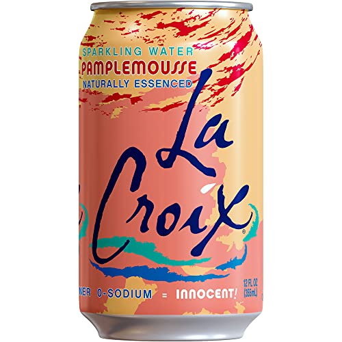 La Croix Sparkling Water, Grapefruit, 12 Fl Oz (Pack of 12)