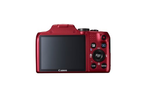 Canon PowerShot SX170 IS 16.0 MP Digital Camera, Red (discontinued by manufacturer)