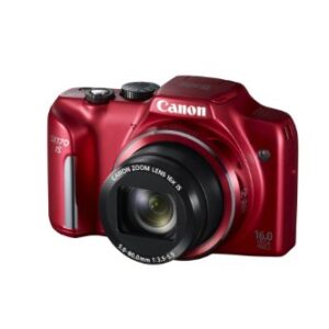 Canon PowerShot SX170 IS 16.0 MP Digital Camera, Red (discontinued by manufacturer)