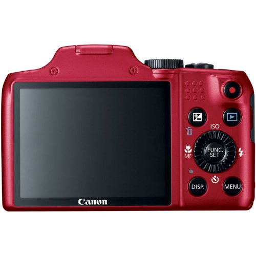 Canon PowerShot SX170 IS 16.0 MP Digital Camera, Red (discontinued by manufacturer)